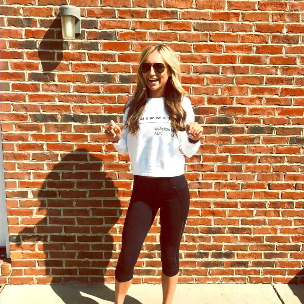 Adidas Crop Sweatshirt